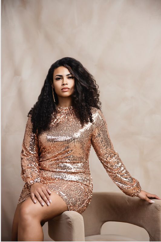 Glamorous Night Cocktail Dress