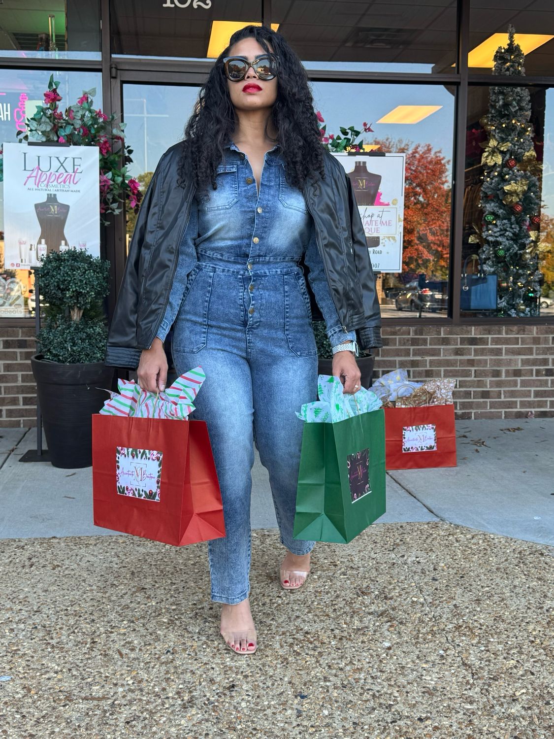 That Girl Denim Jumpsuit