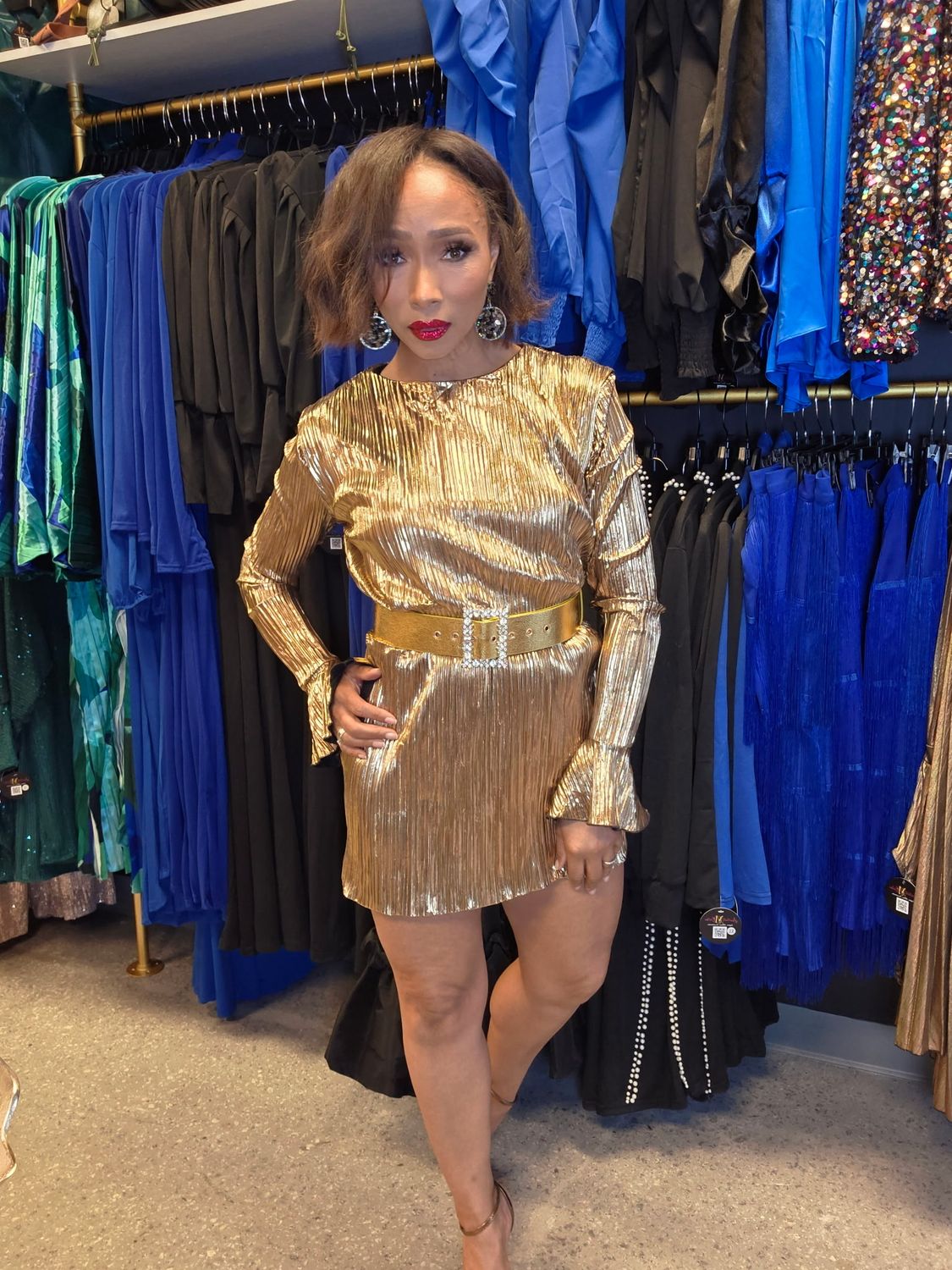 Golden Metallic Mini