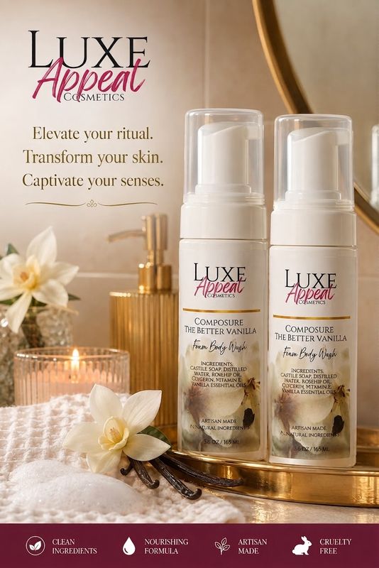 Composure (Vanilla) Foam Body Wash