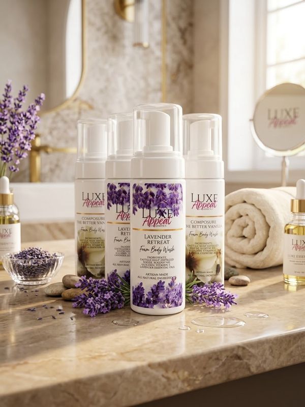 Lavender Retreat Foam Body Wash