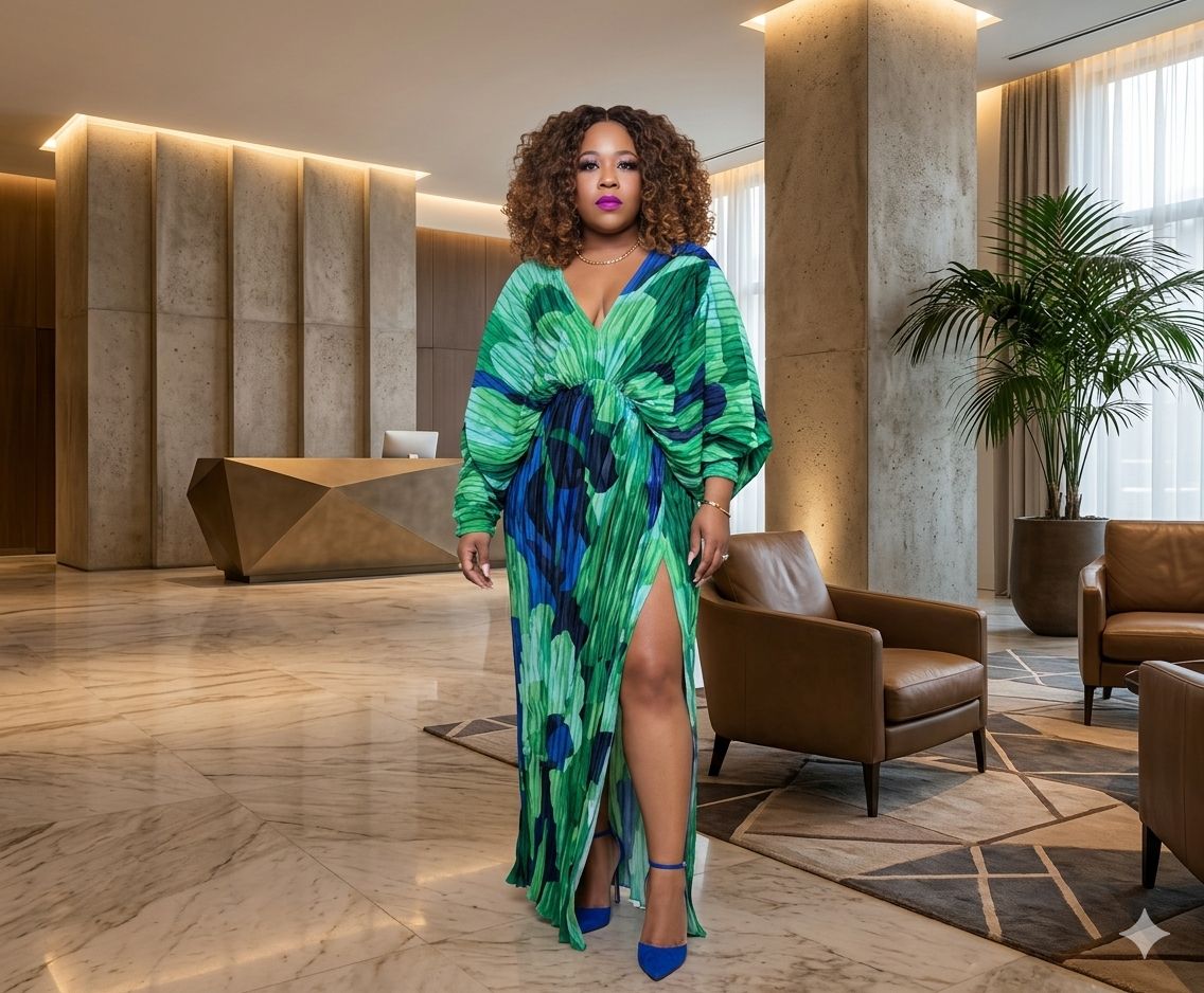 Rainforest Green Dress