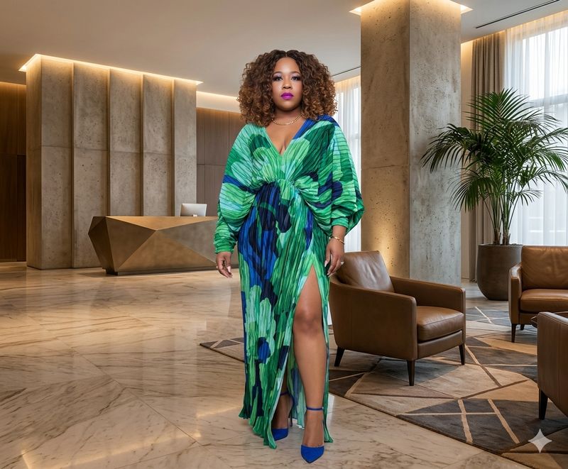Rainforest Green Dress