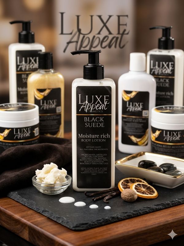 Black Suede Body Lotion