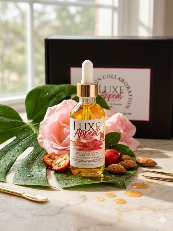 Sunrise Face Serum (rose and sweet orange)