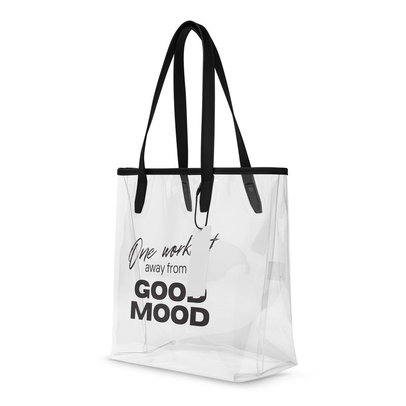 Good MOOD Clear tote bag