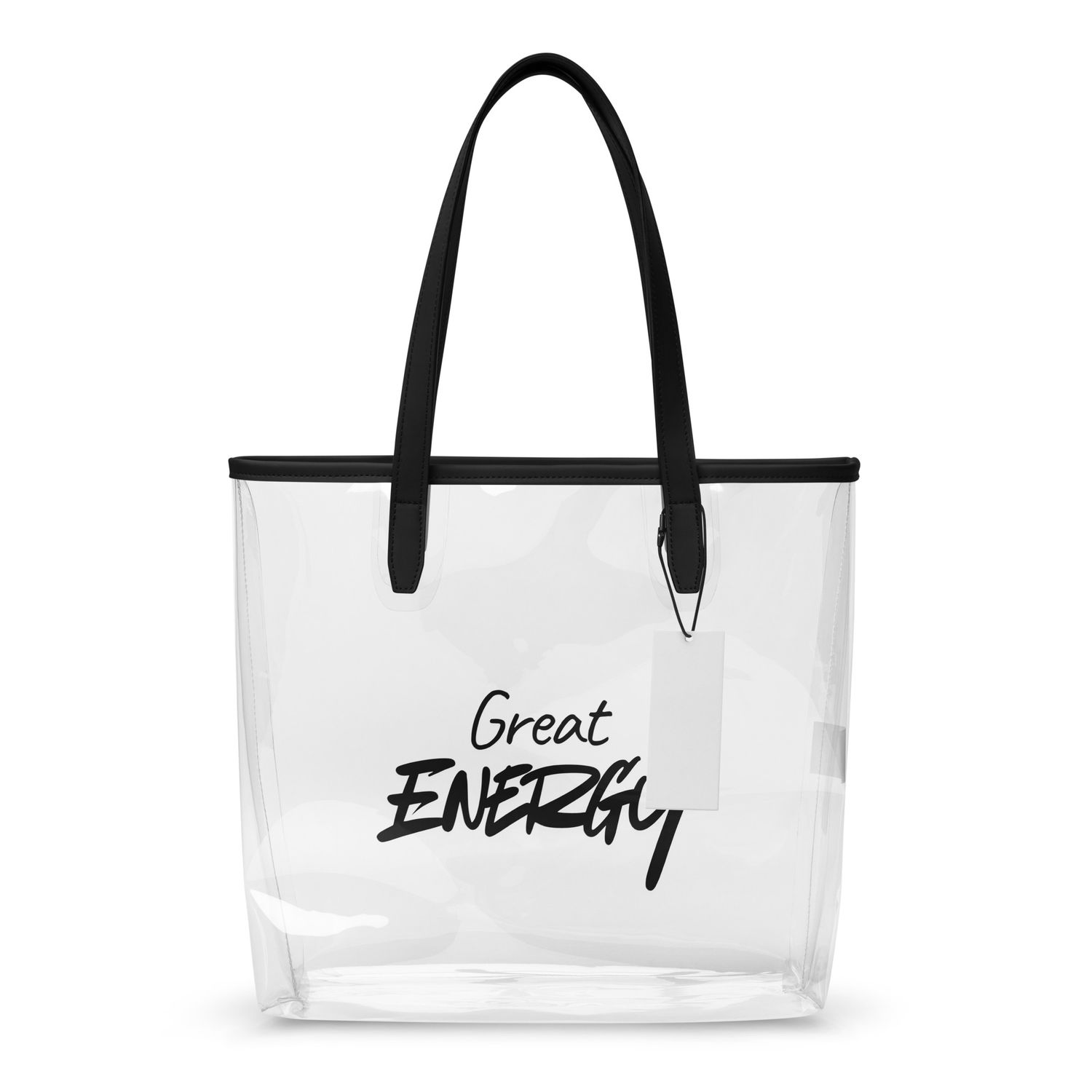 Great Energy Clear tote bag