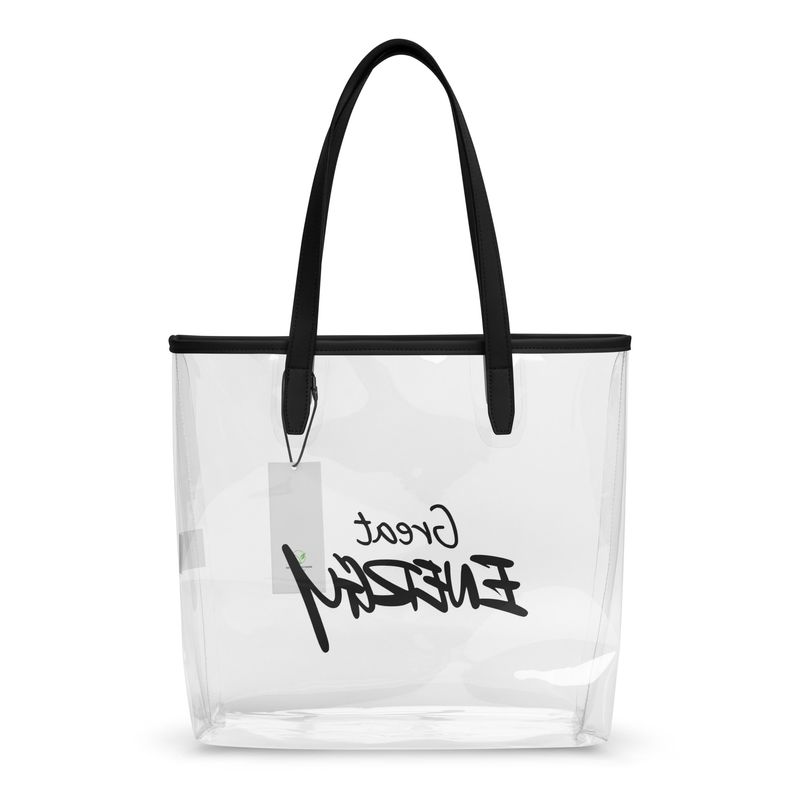 Great Energy Clear tote bag