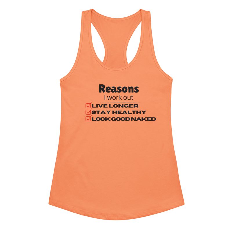 Reasons Women’s fitted racerback tank top