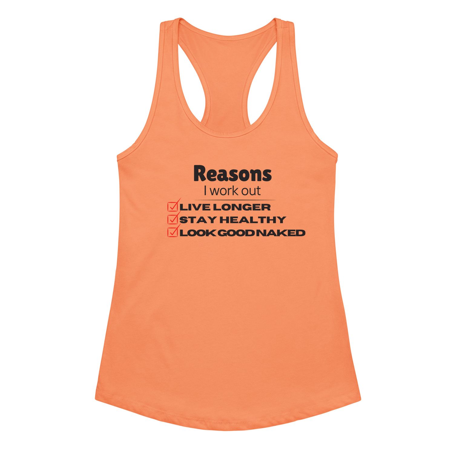 Reasons Women’s fitted racerback tank top
