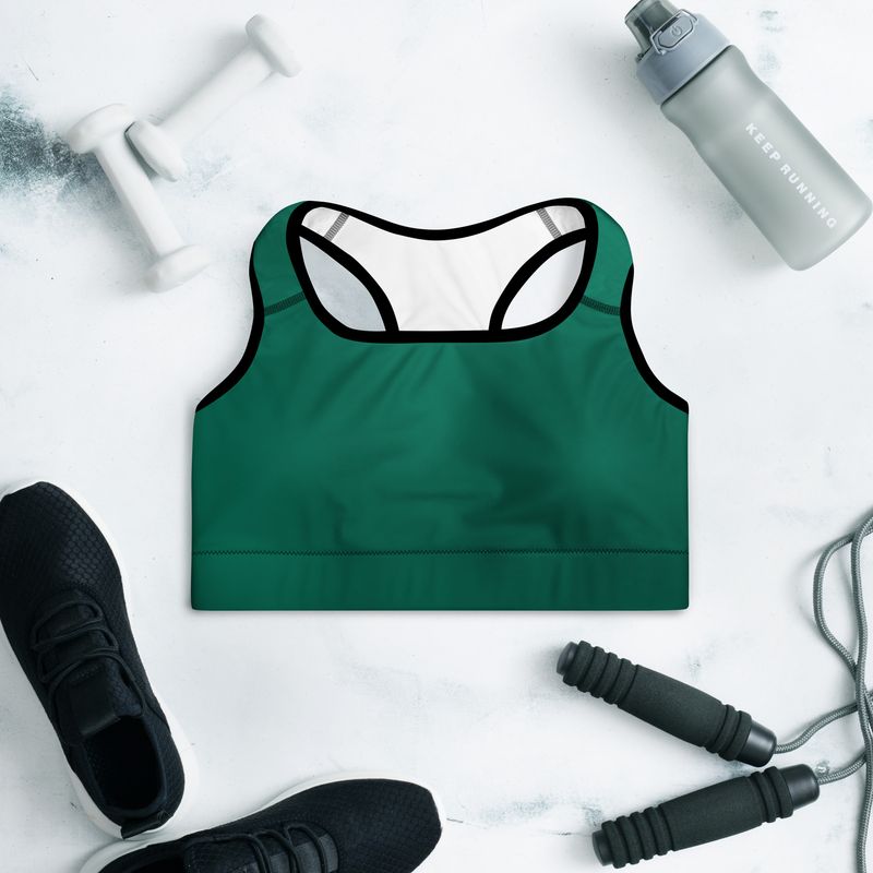 Rainforest Padded Sports Bra