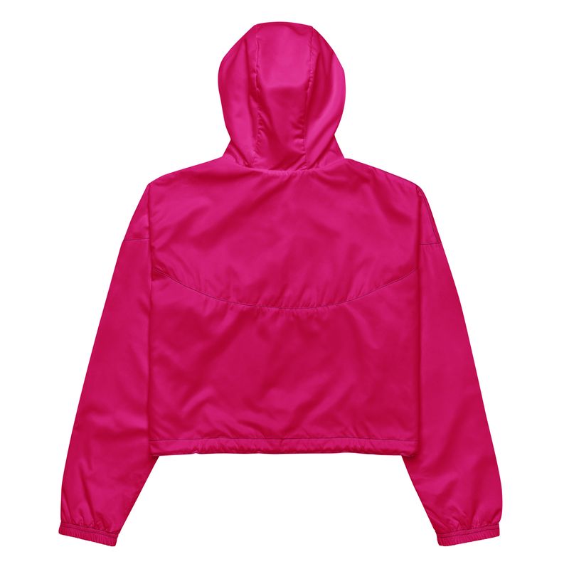  Violet Pink Women’s cropped windbreaker