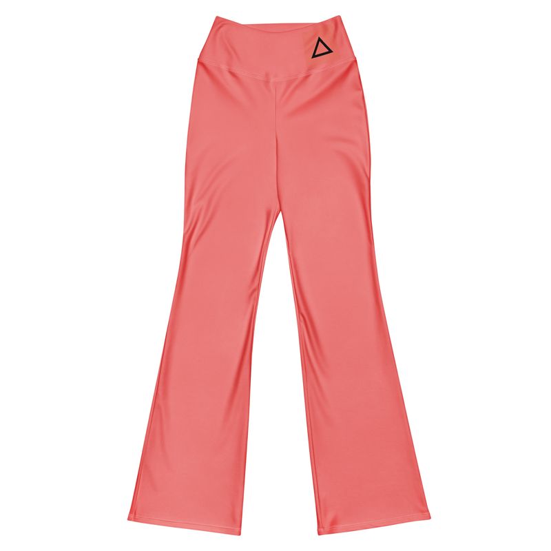 Coral Flare leggings