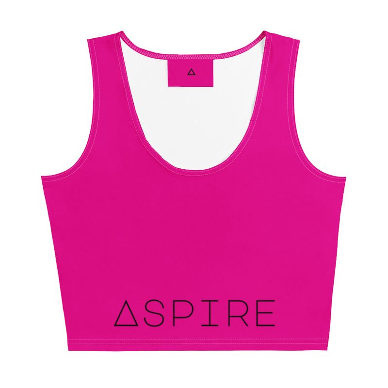 Violet Pink Crop Top