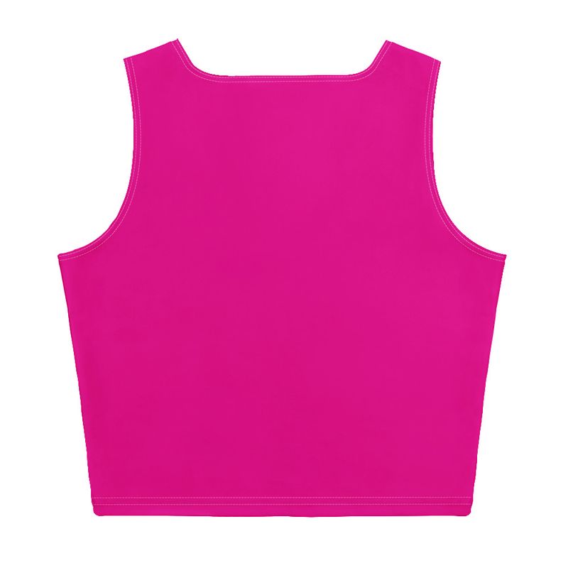 Violet Pink Crop Top