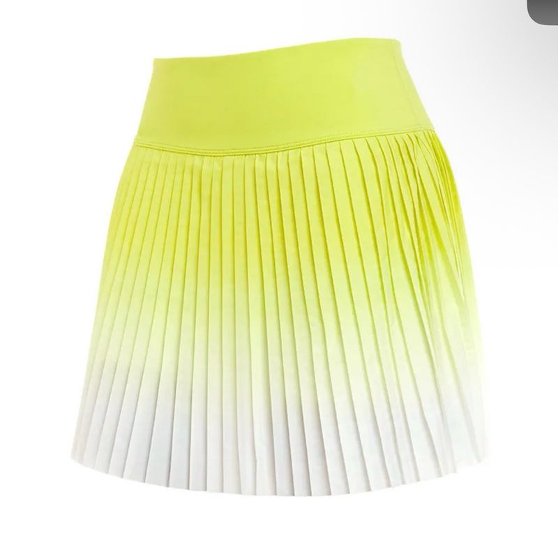Citron Yellow Skirt Set