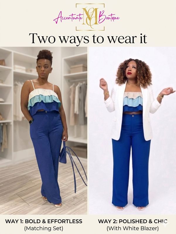 Ruffle Pants Set