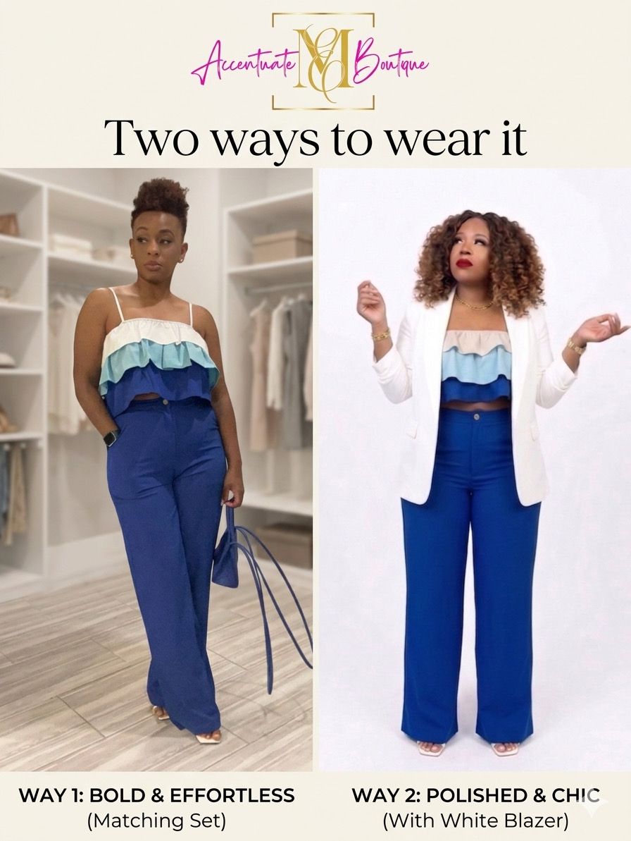 Ruffle Pants Set