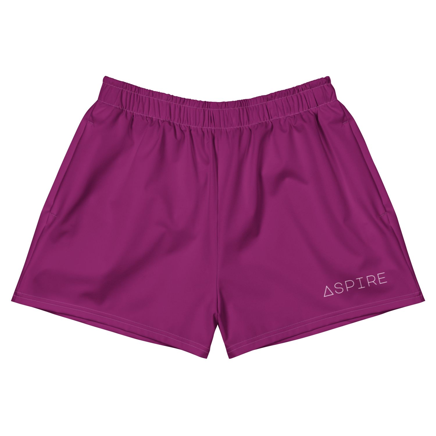 Eggplant All-Over Print Unisex Athletic Shorts