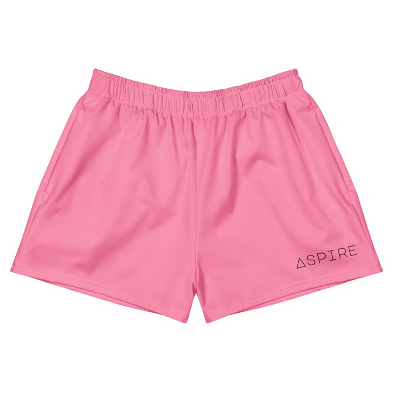 Tickle Me Pink All-Over Print Unisex Athletic Shorts