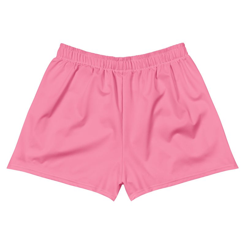 Tickle Me Pink All-Over Print Unisex Athletic Shorts