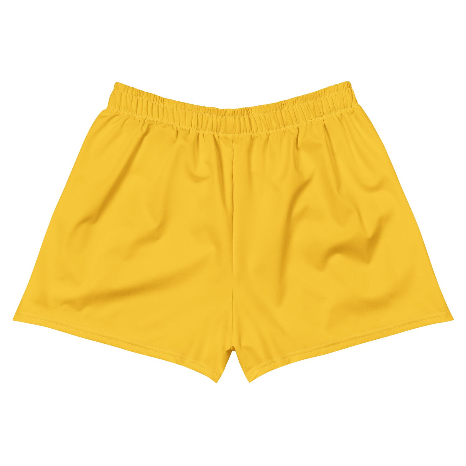 Yellow All-Over Print Unisex Athletic Shorts