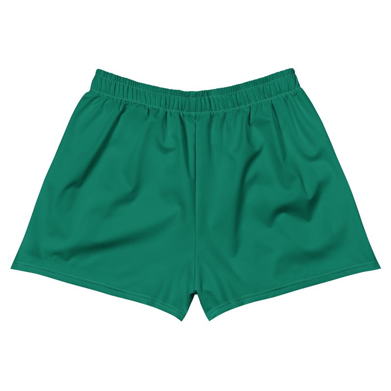 Rainforest Green All-Over Print Unisex Athletic Shorts