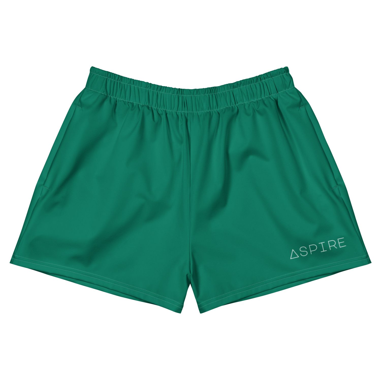 Rainforest Green All-Over Print Unisex Athletic Shorts