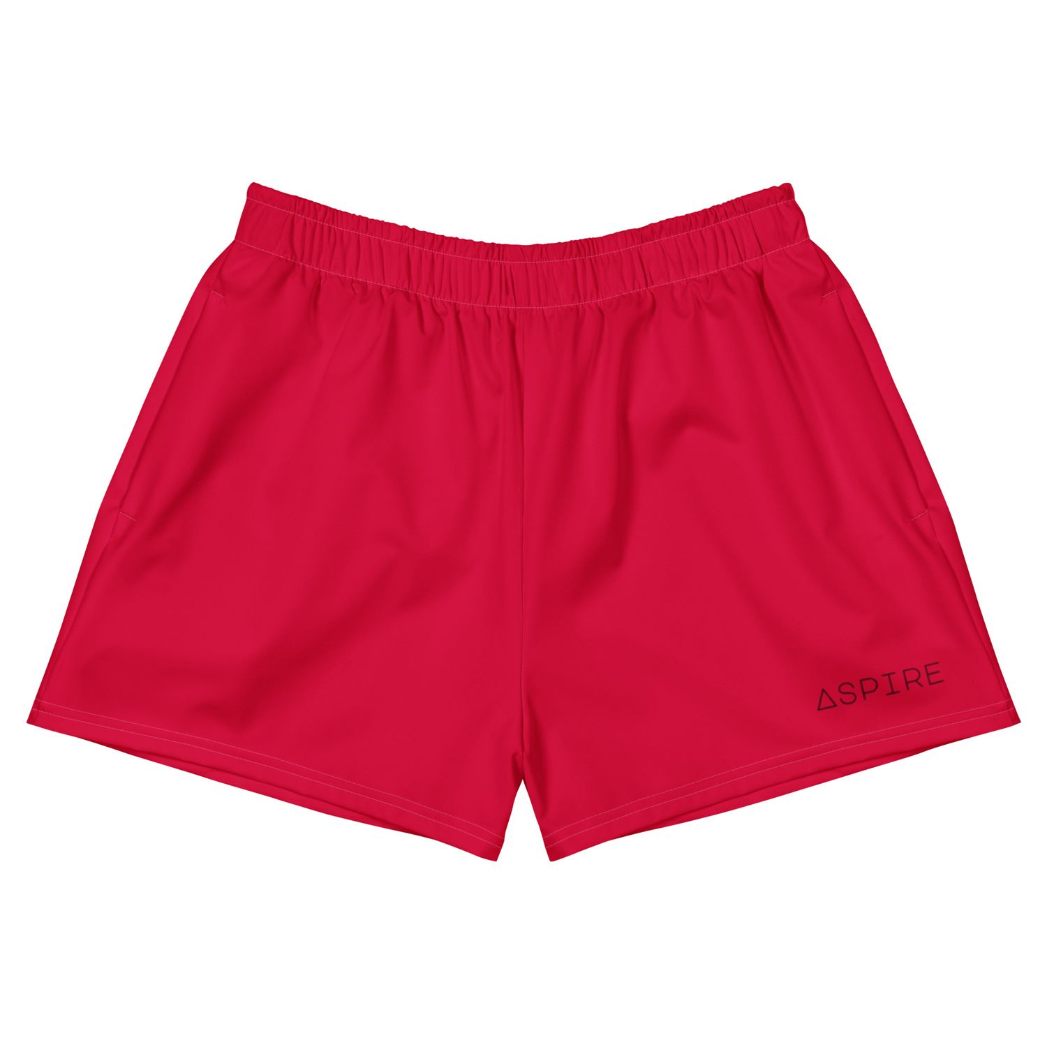 Crimson All-Over Print Unisex Athletic Shorts
