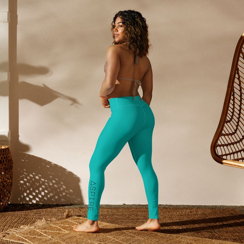 Iris Blue Yoga Leggings