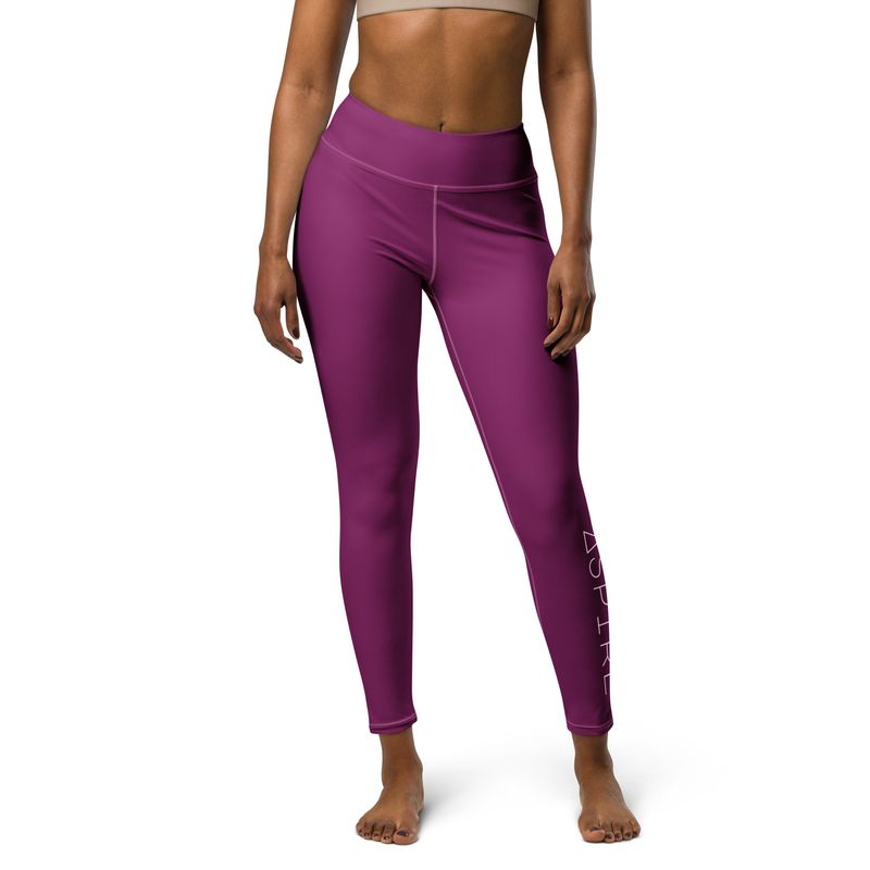 Eggplant Yoga Leggings