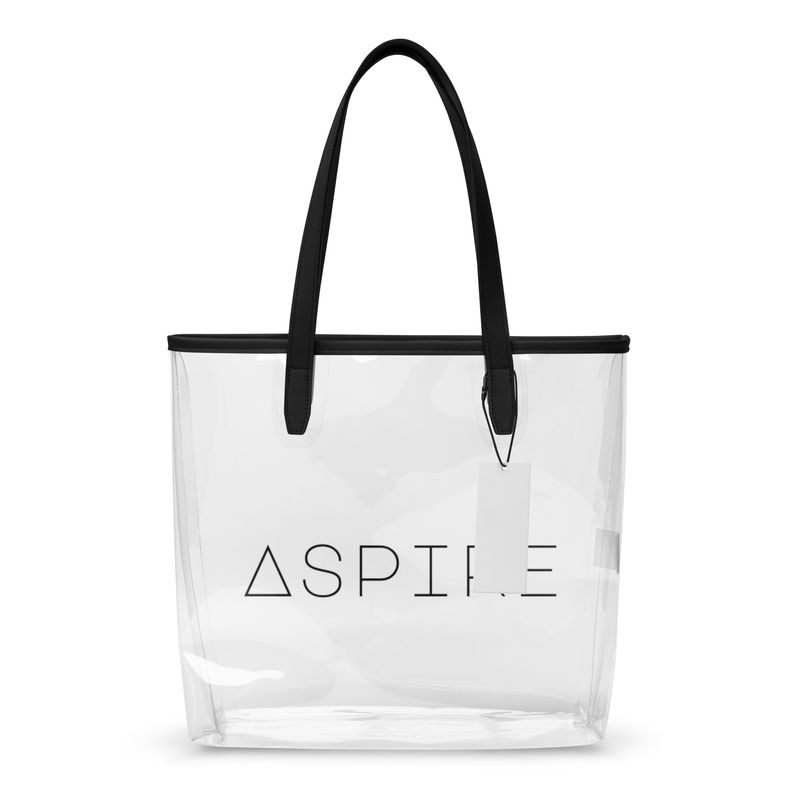 Aspire Clear tote bag