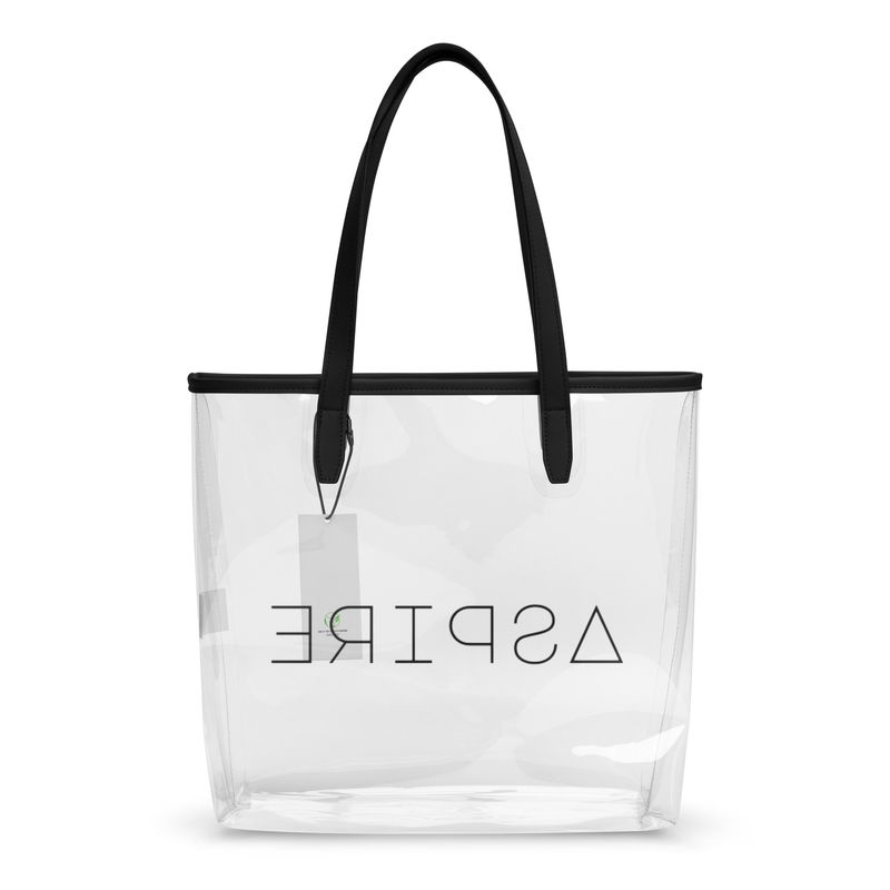 Aspire Clear tote bag