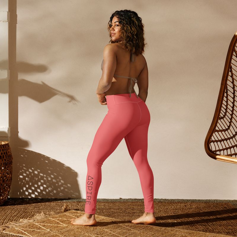Coral Yoga Leggings