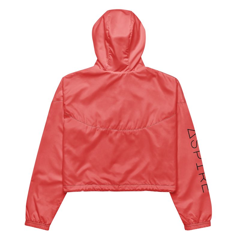 Coral Women’s cropped windbreaker