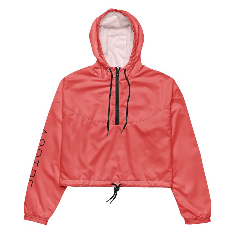 Coral Women’s cropped windbreaker