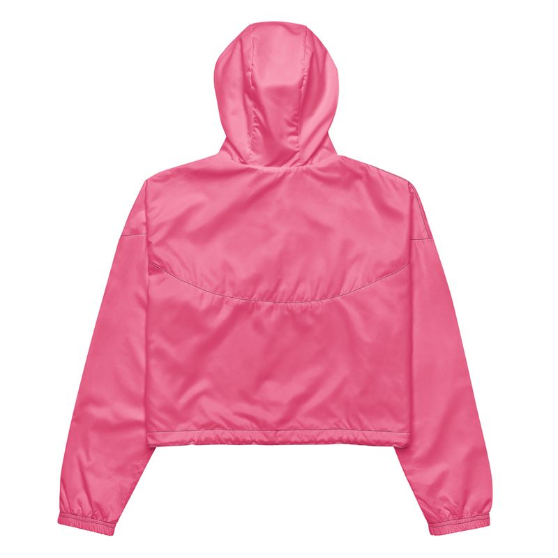 Tickle Me Pink Women’s cropped windbreaker