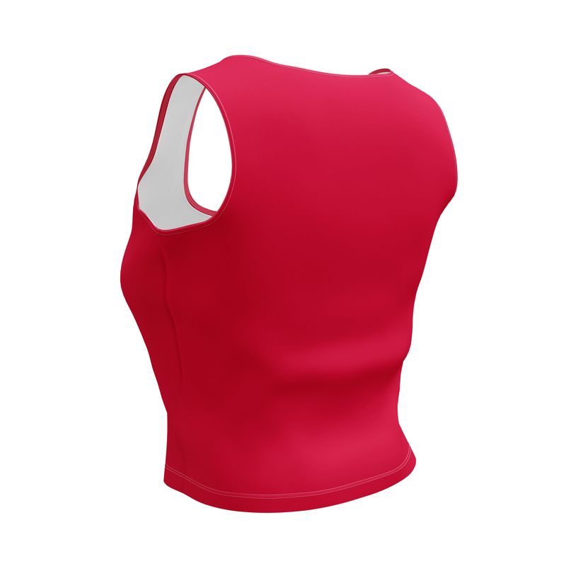 Crimson Crop Top