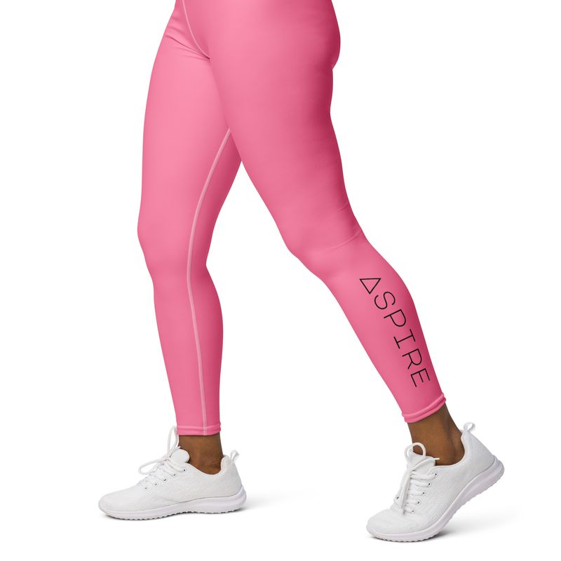 Tickle Me Pink Yoga Leggings