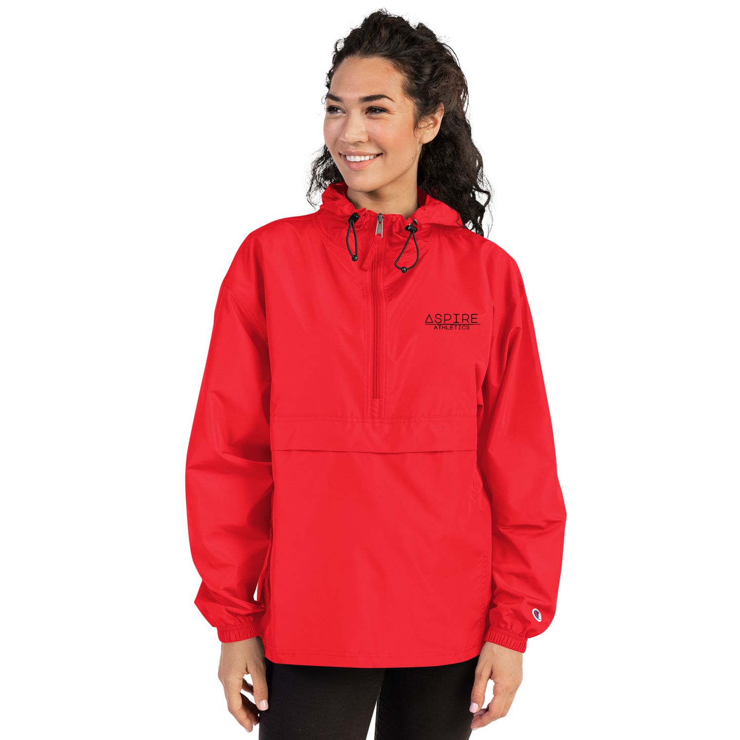Aspire Embroidered Champion Packable Jacket
