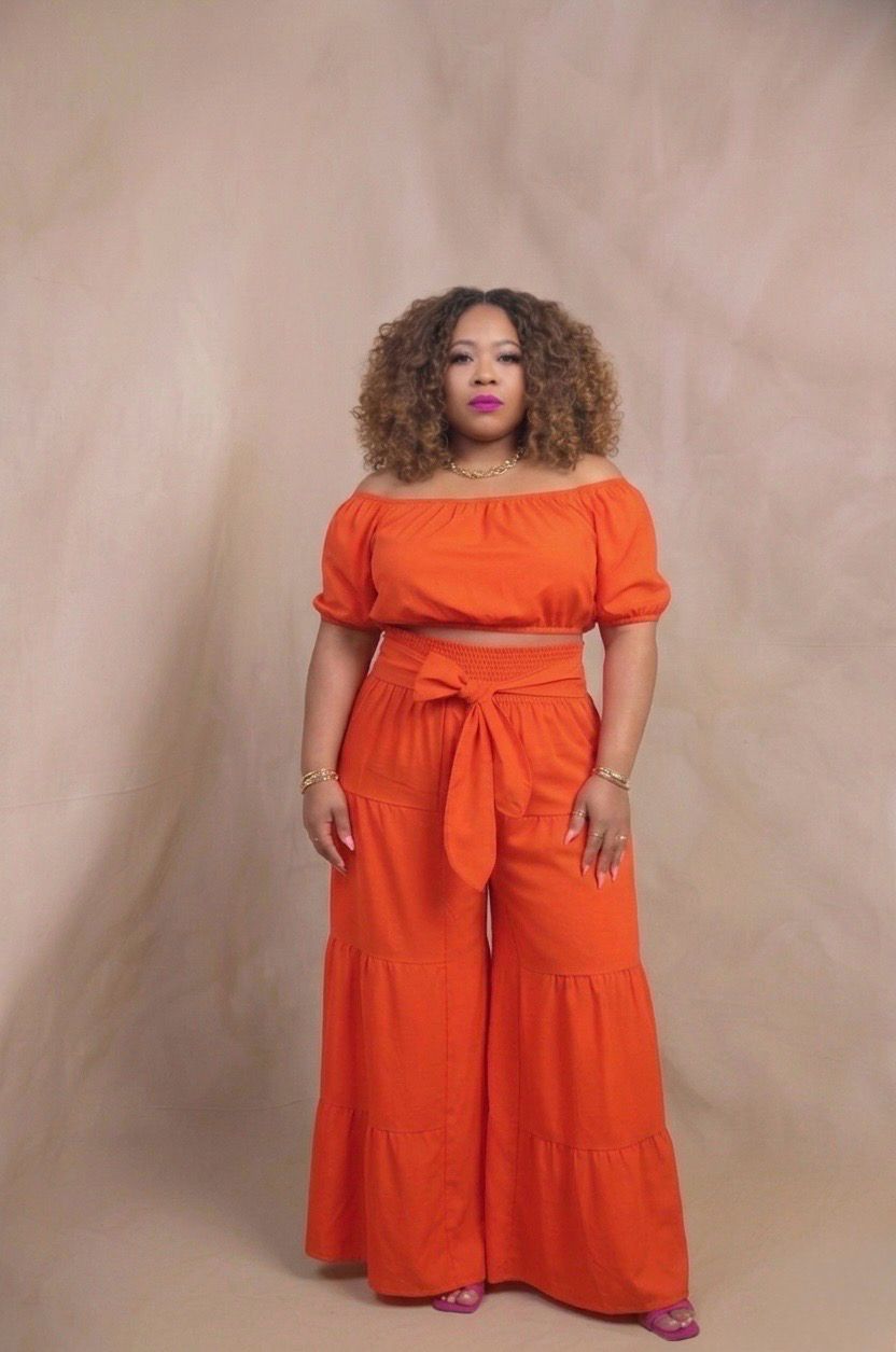 Sunset Orange Summer Set