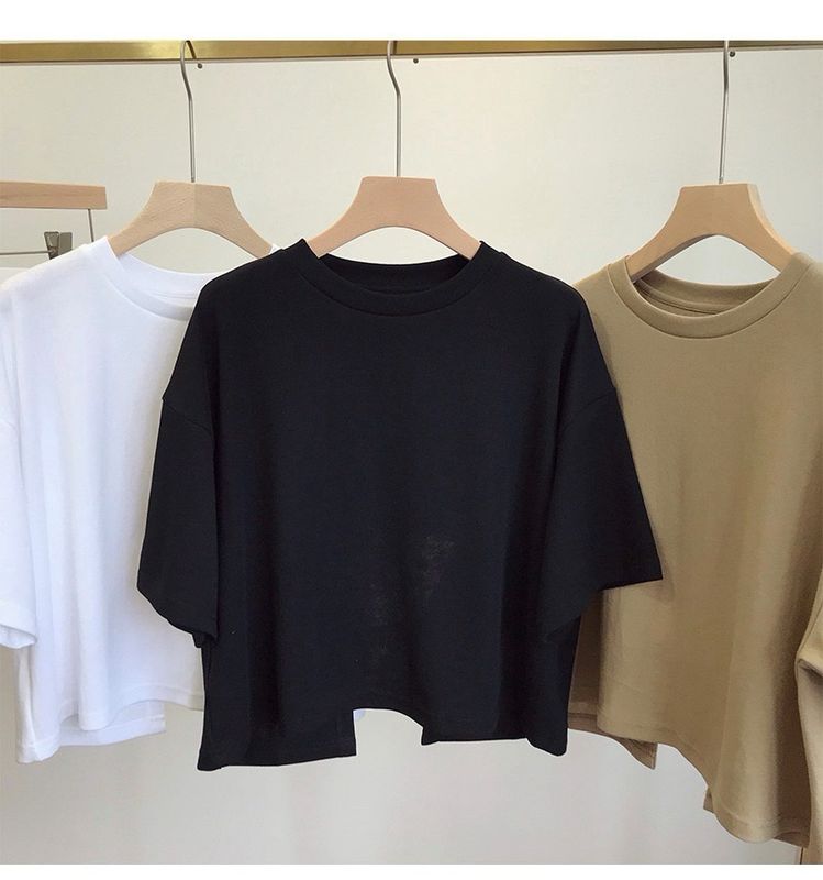 Black Cut Out Fitness Top