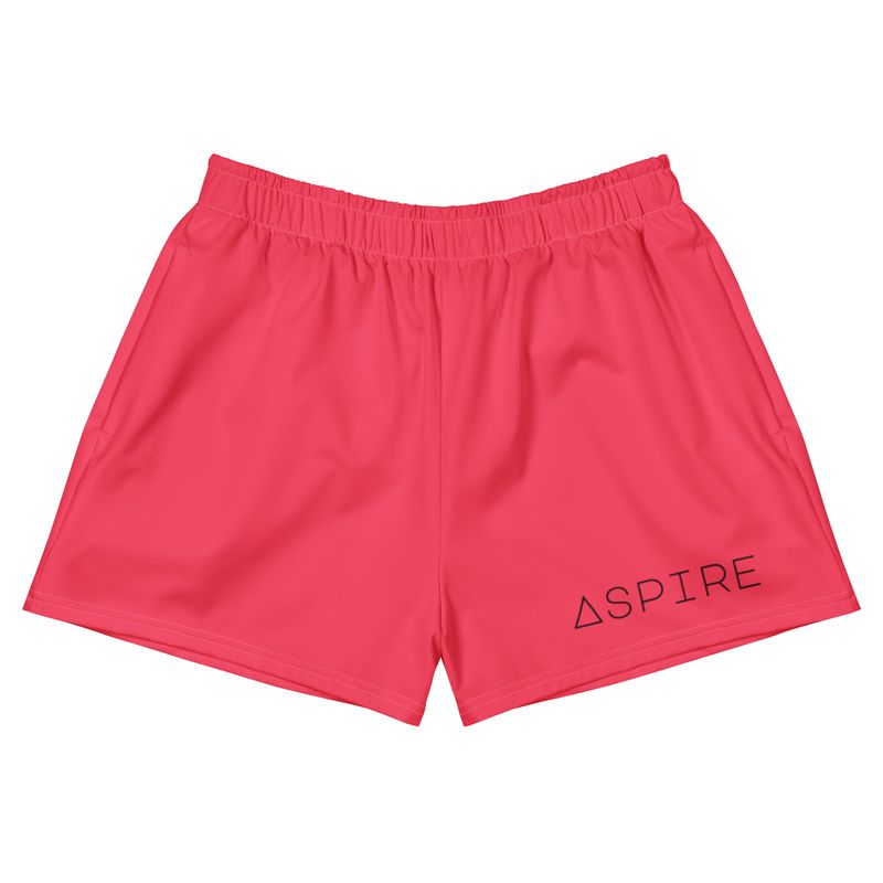 Radical Red All-Over Print Unisex Athletic Shorts