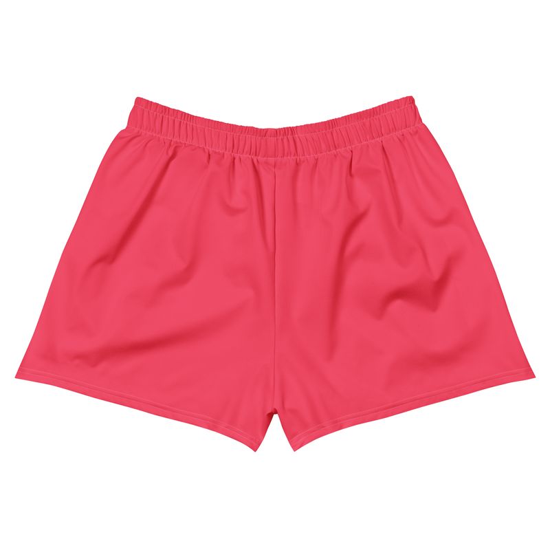 Radical Red All-Over Print Unisex Athletic Shorts