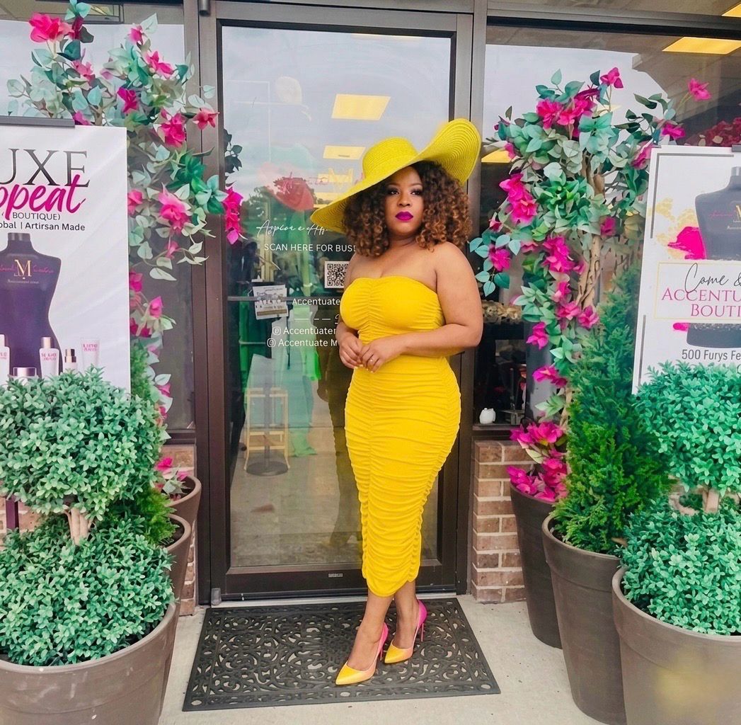 Sunshine Ruched Strapless