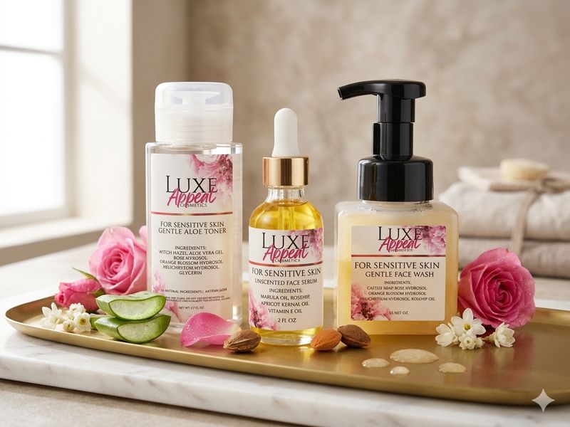 Sensitive Skin Face Cleansing System