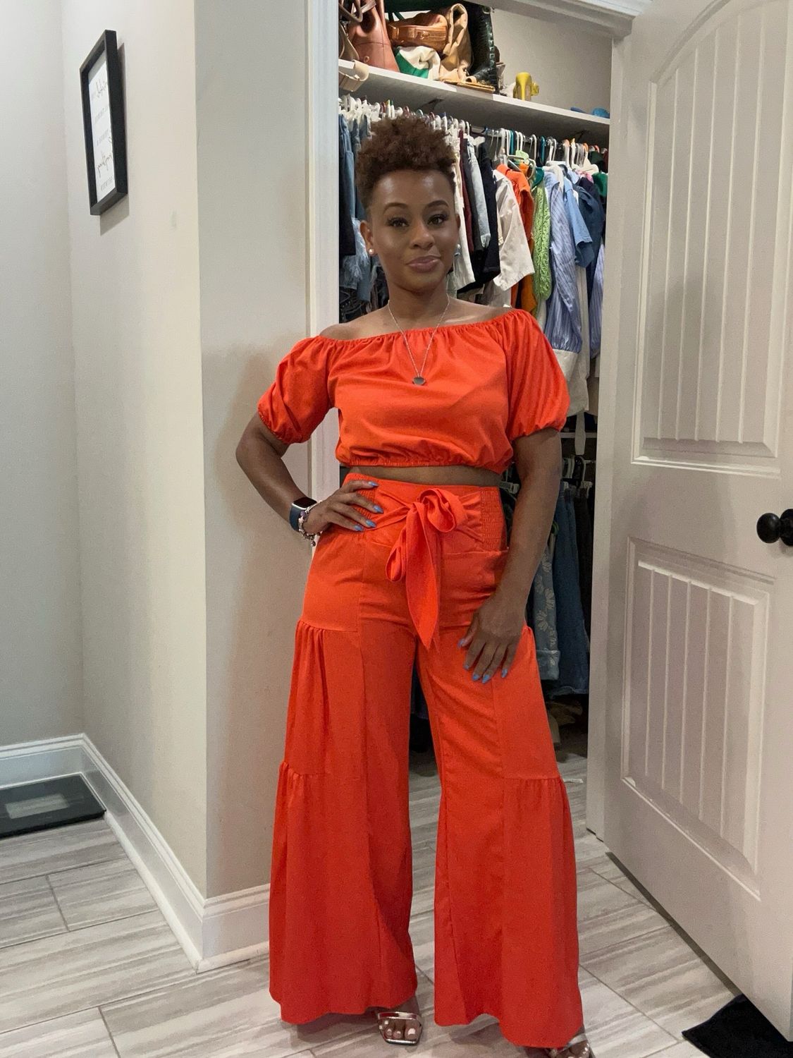 Sunset Orange Resort Set