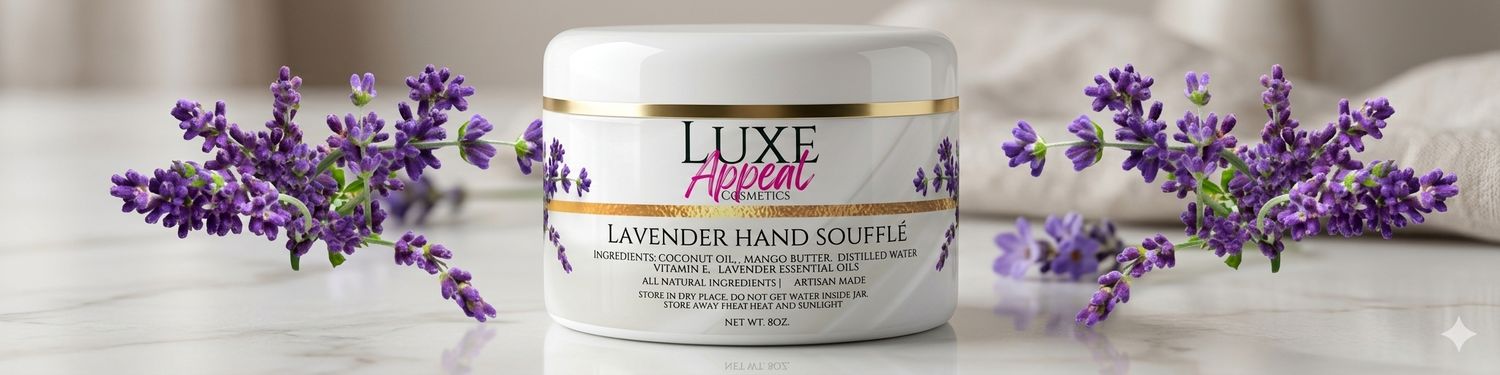 Lavender Hand Soufflé