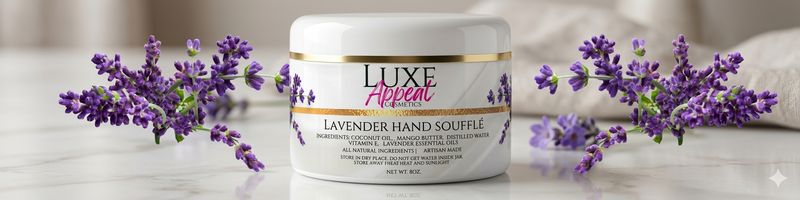 Lavender Hand Soufflé
