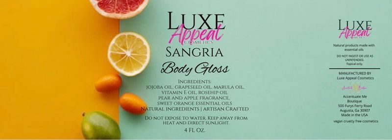 Sangria Body Gloss